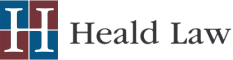 A green banner with the word healer written in black.